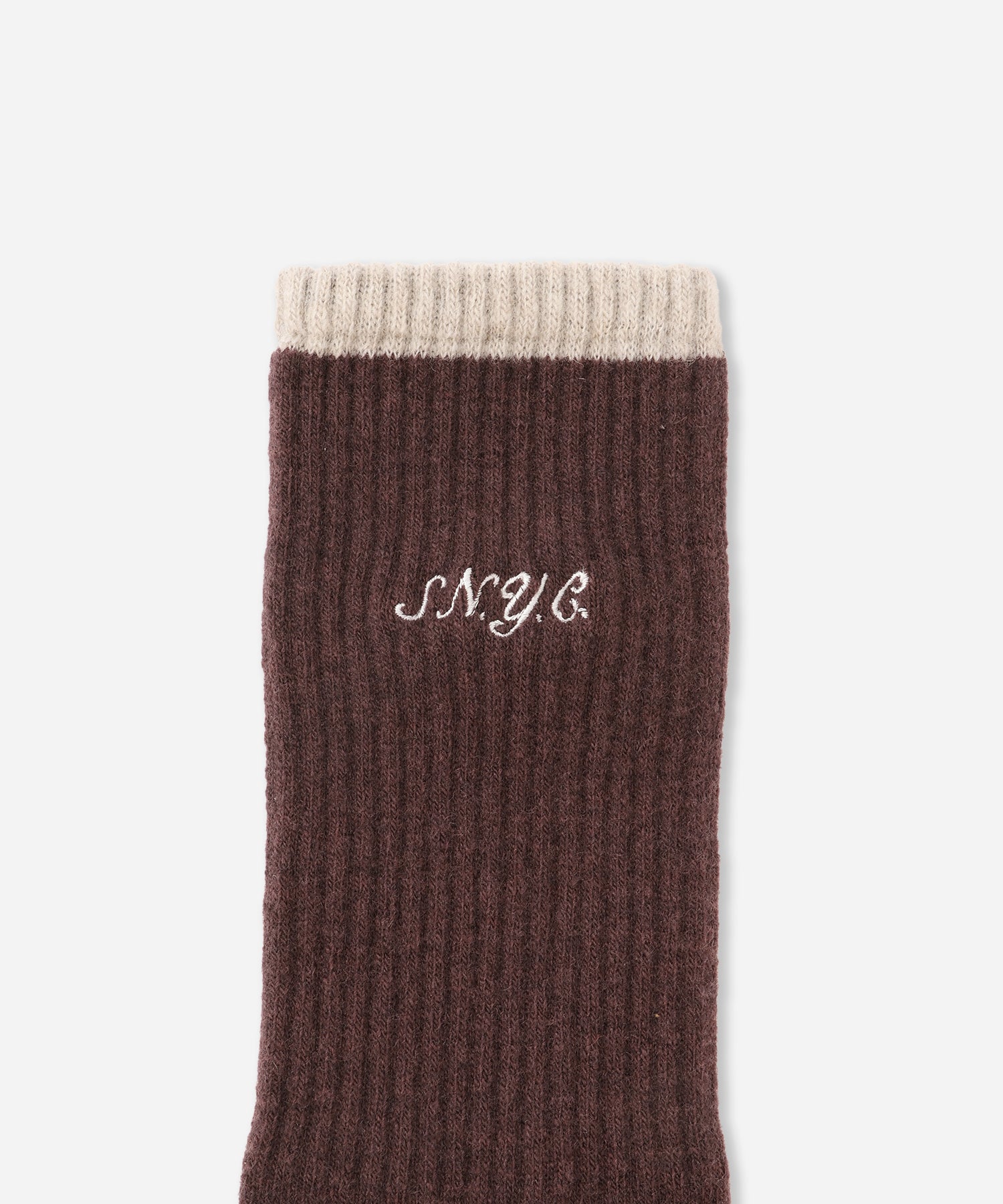 Saturdays NYC SNYC Wool Socks in Wine