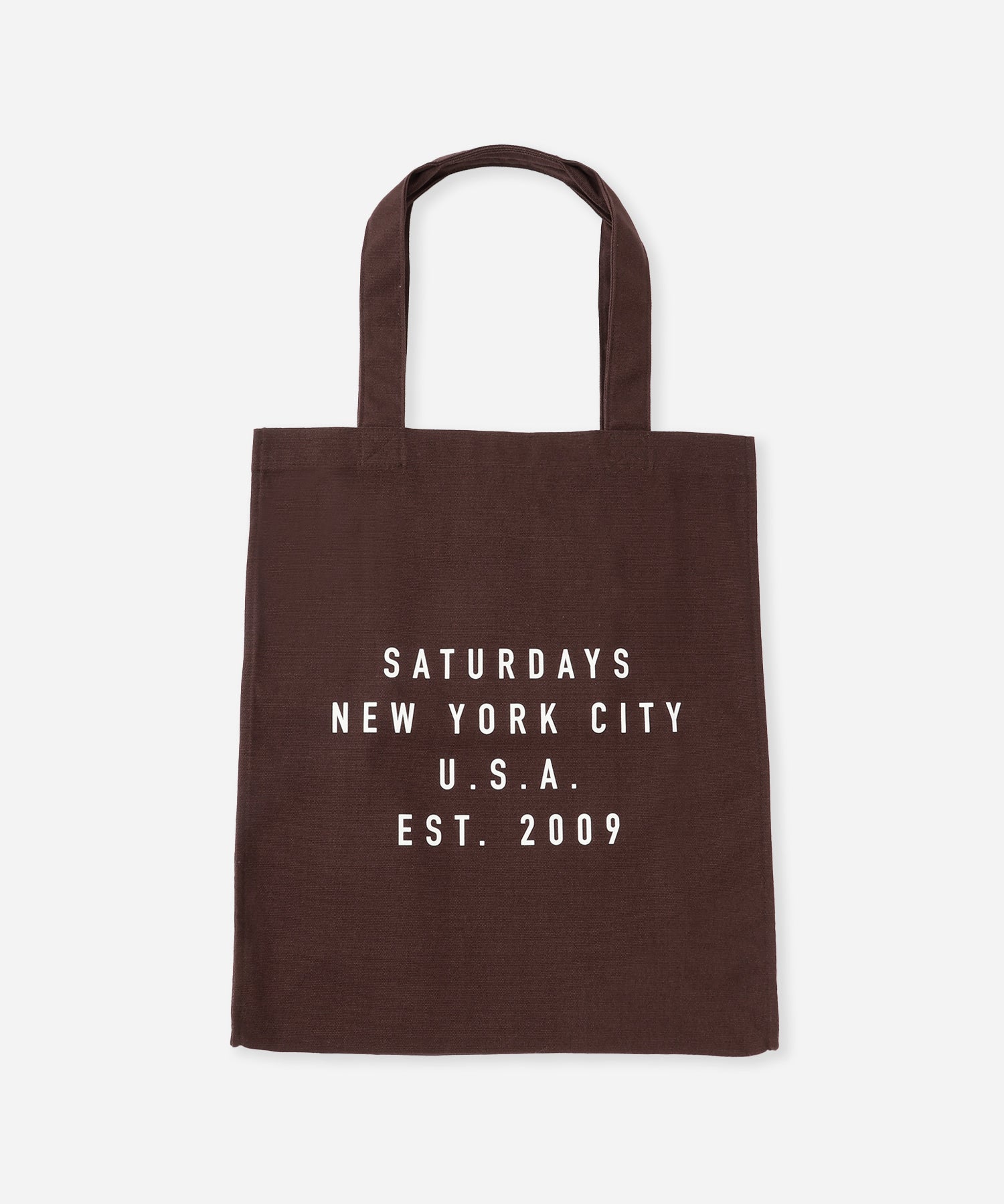 Saturdays NYC Established USA Tote Bag in Dark Brown