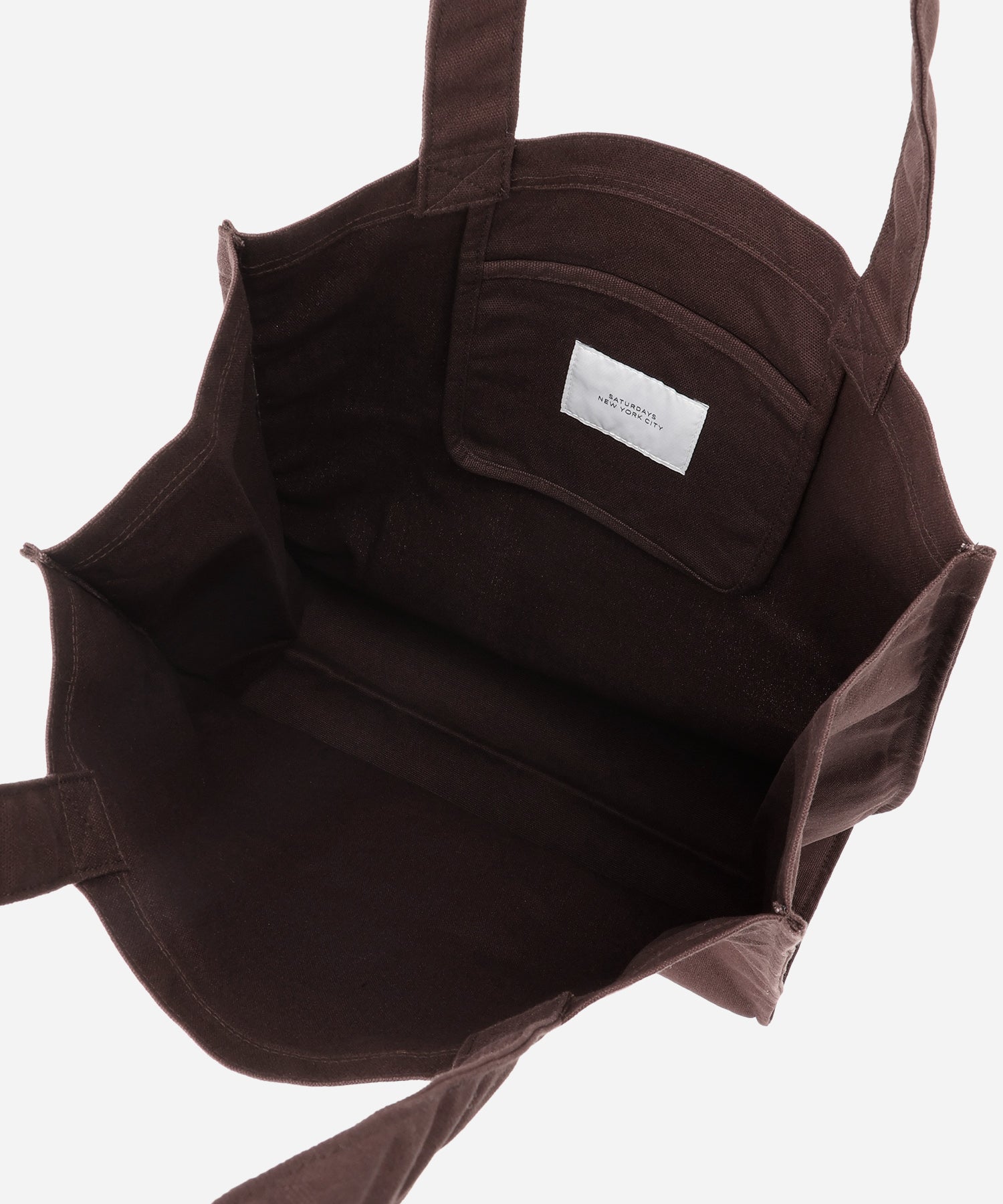 Saturdays NYC Established USA Tote Bag in Dark Brown