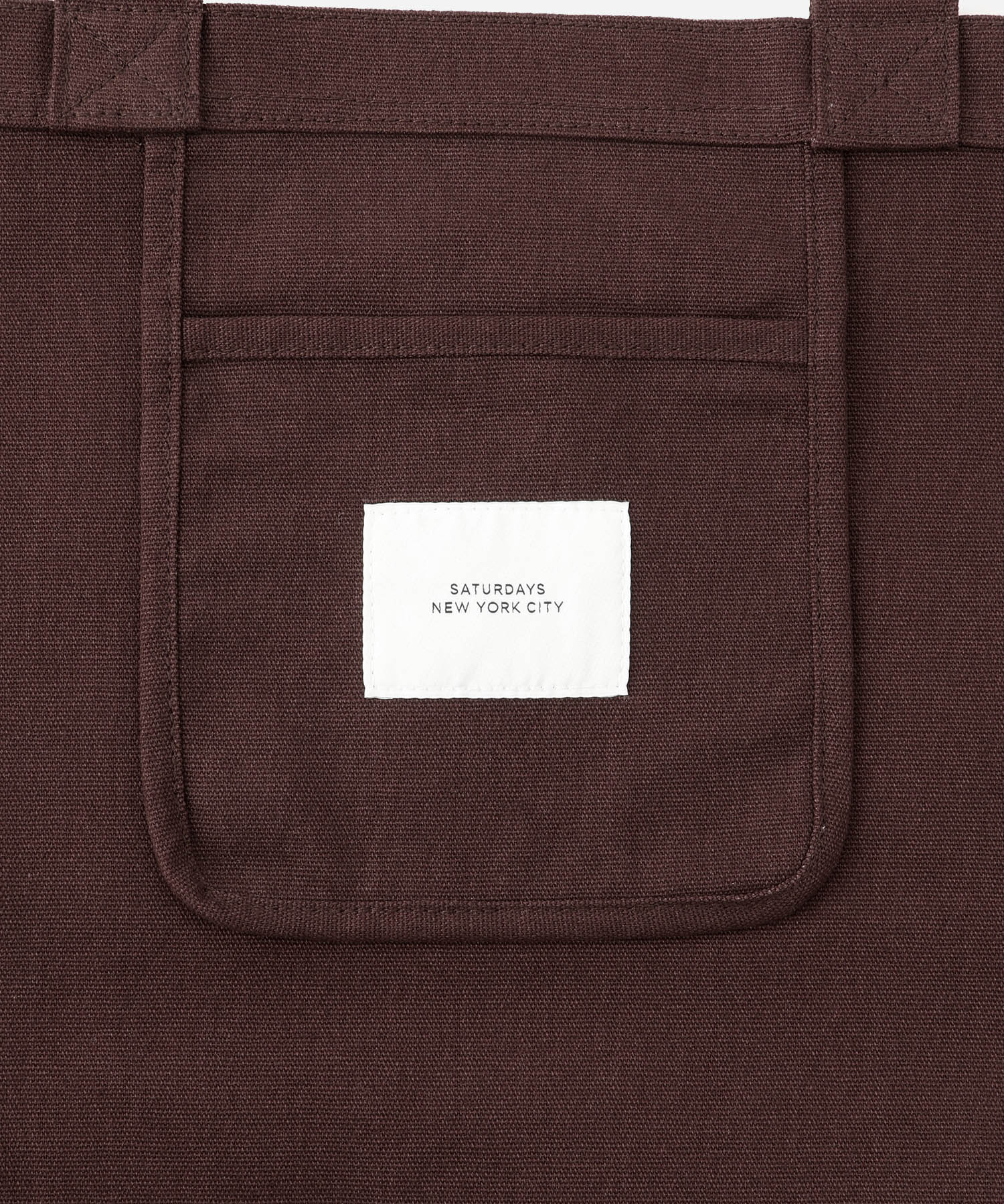 Saturdays NYC Established USA Tote Bag in Dark Brown