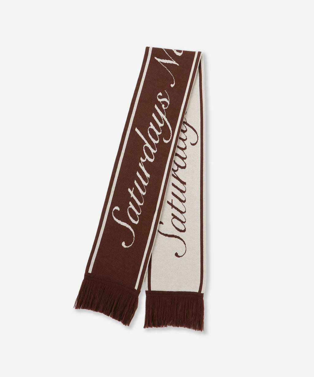 Saturdays NYC Saturdays NYC Football Scarf in Wine