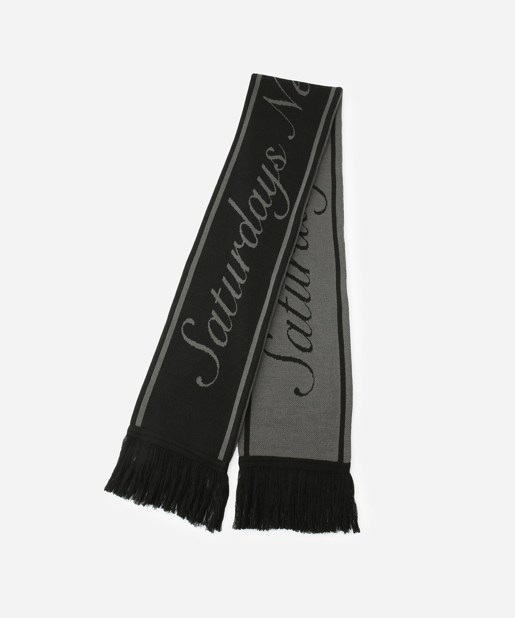 Saturdays NYC Saturdays NYC Football Scarf in Black