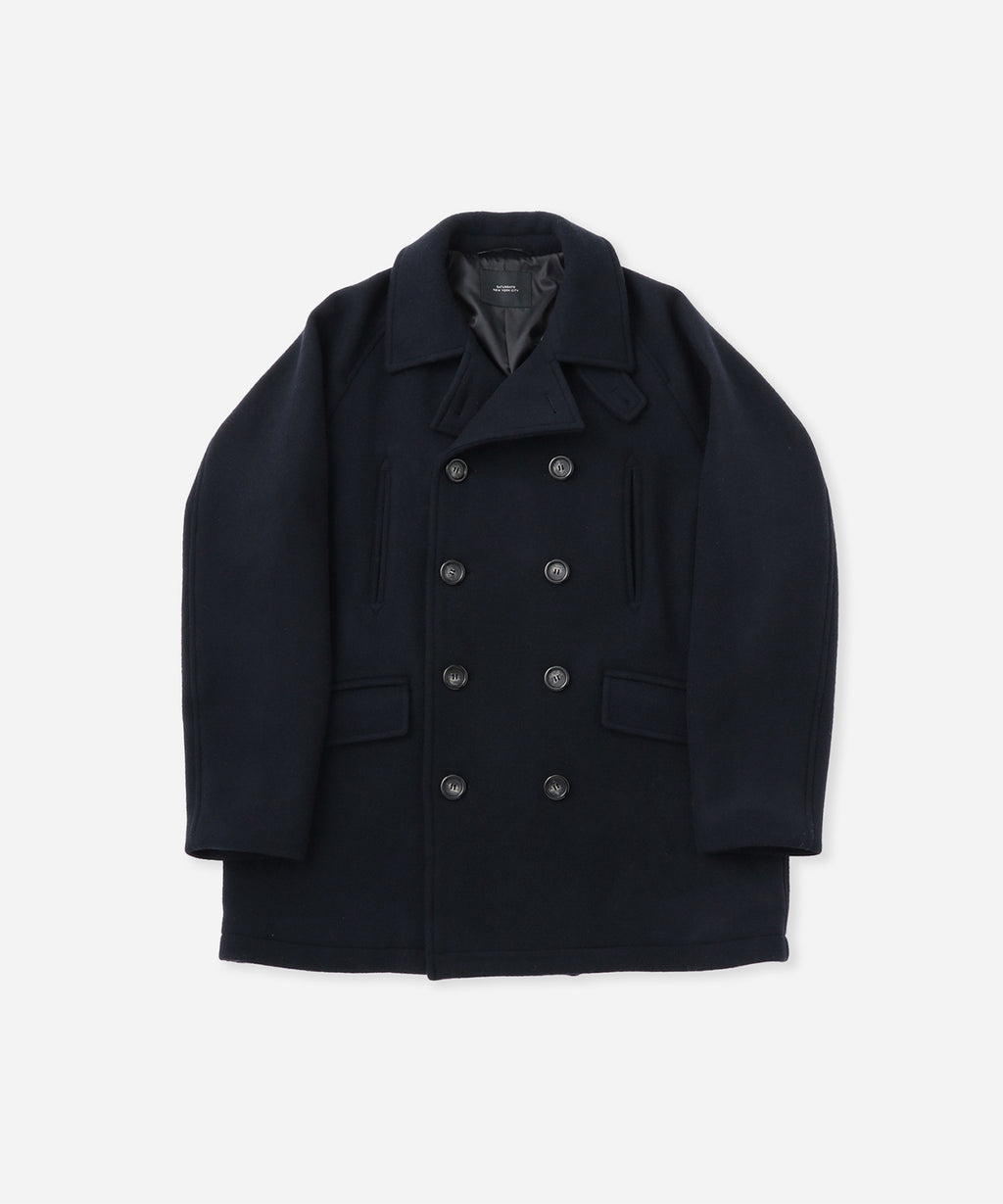 Saturdays NYC Soichi Peacoat in Navy