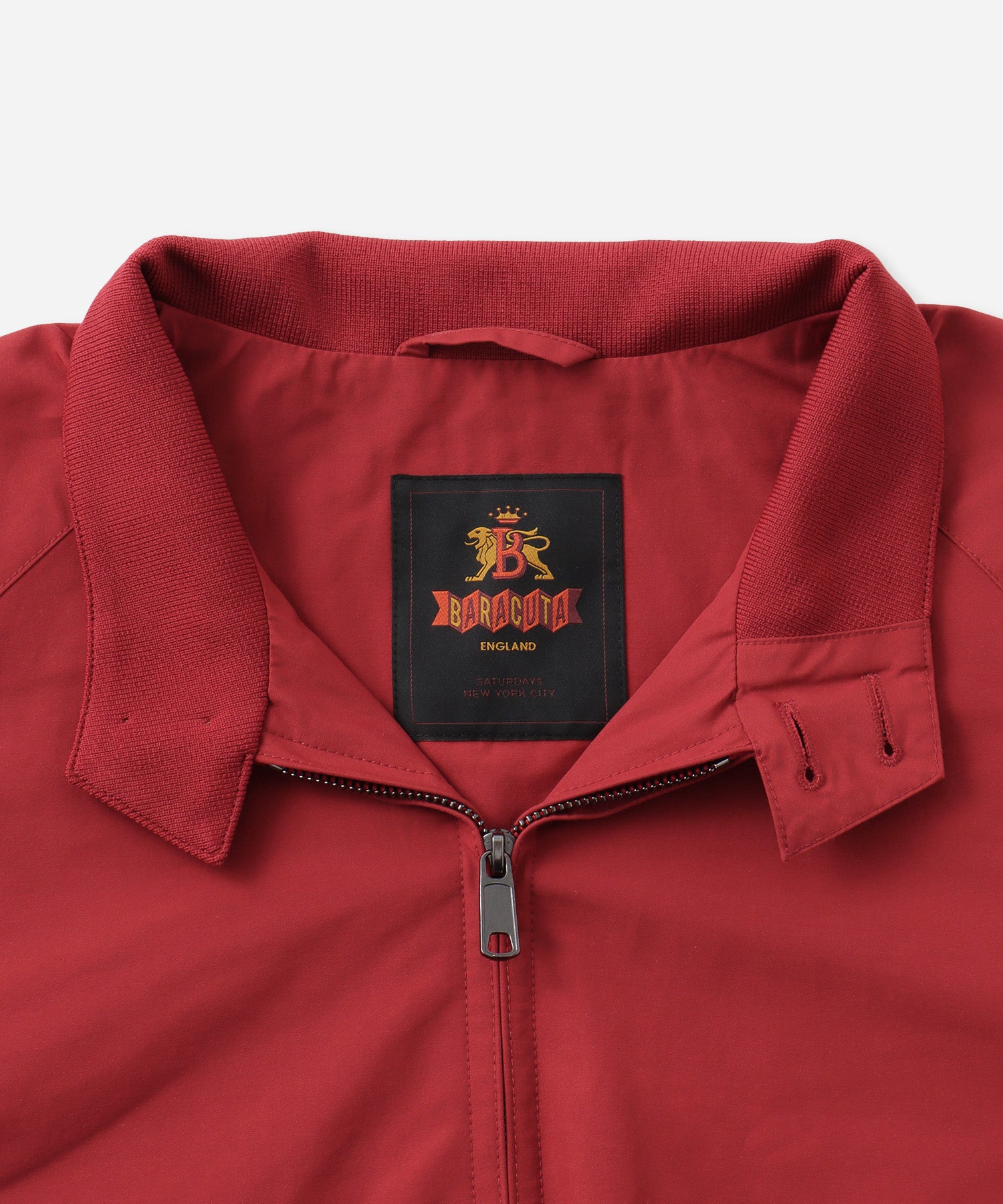 Saturdays NYC Baracuta x Saturdays Harrington Jacket in Red