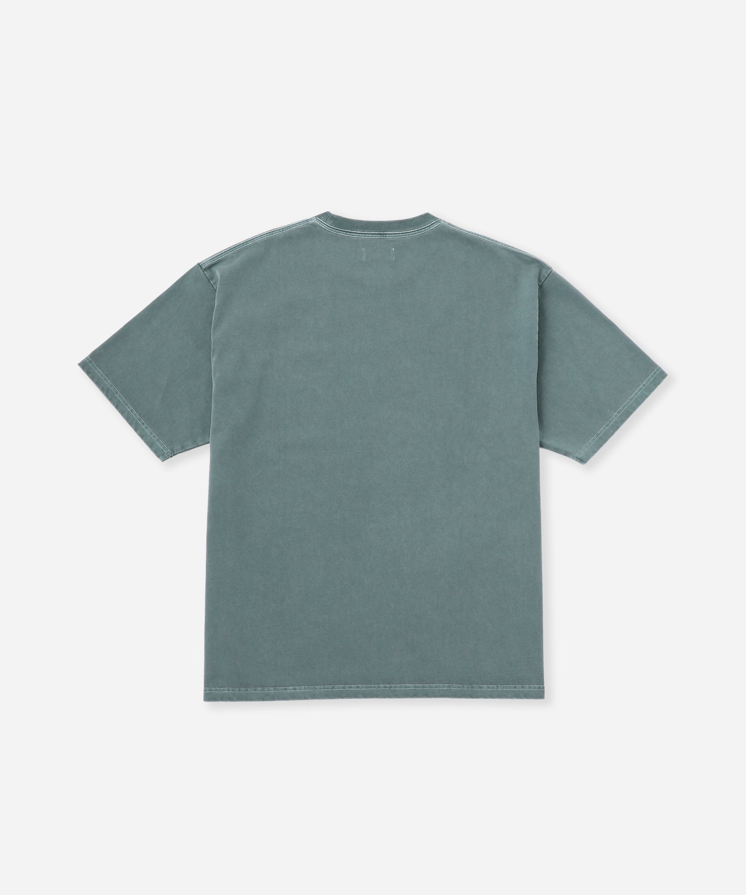 Saturdays NYC SNYC Relaxed Pigment Dyed Short Sleeve Tee in Green