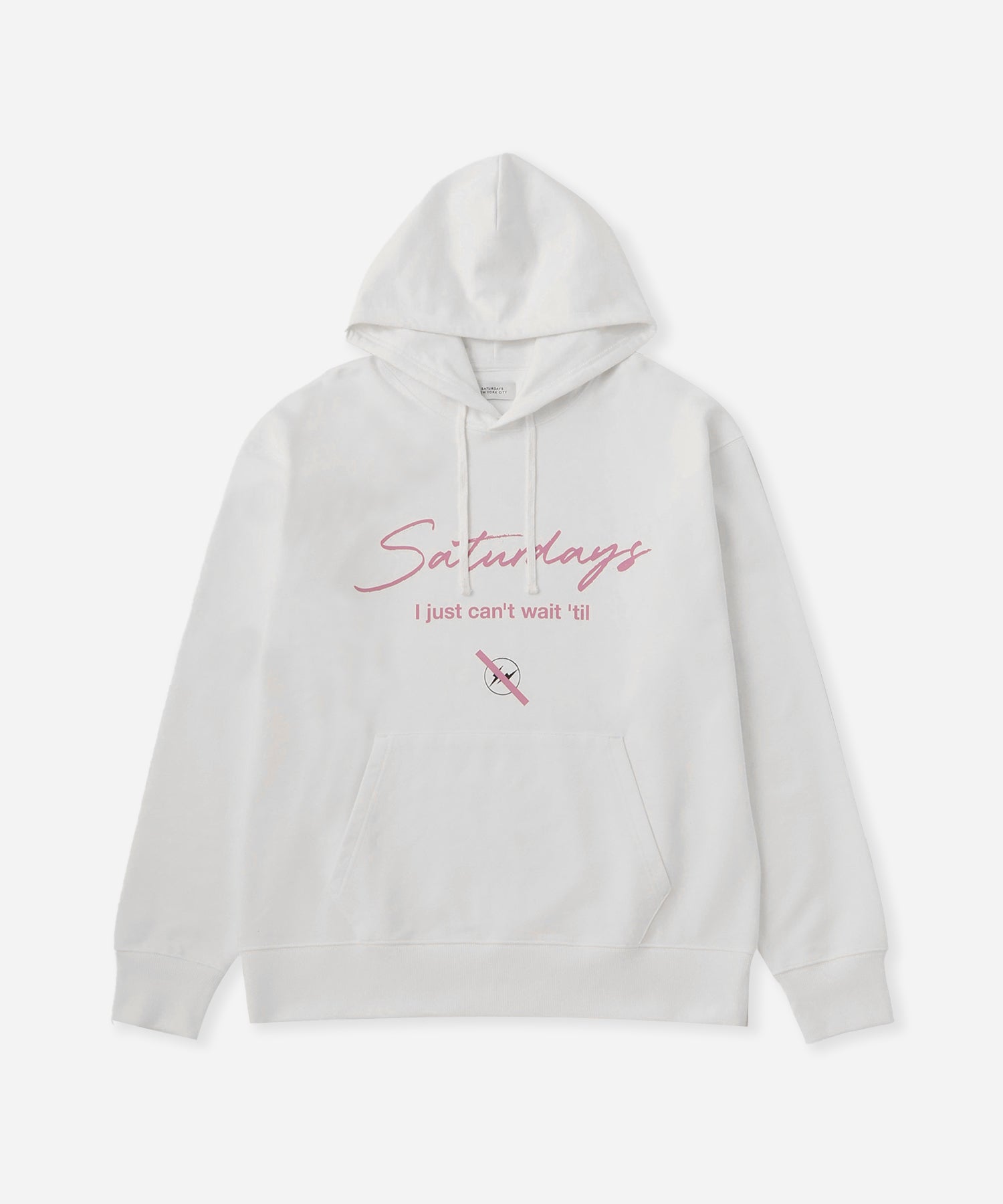 Saturdays NYC FRAGMENTｘSaturdays NYC Hoodie in White