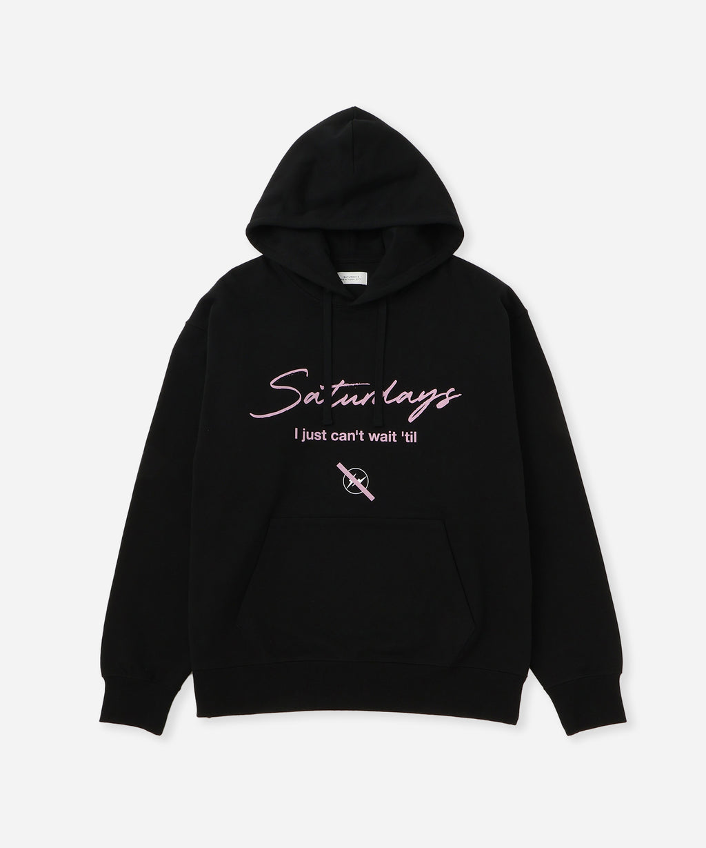 Saturdays NYC FRAGMENTｘSaturdays NYC Hoodie in Black