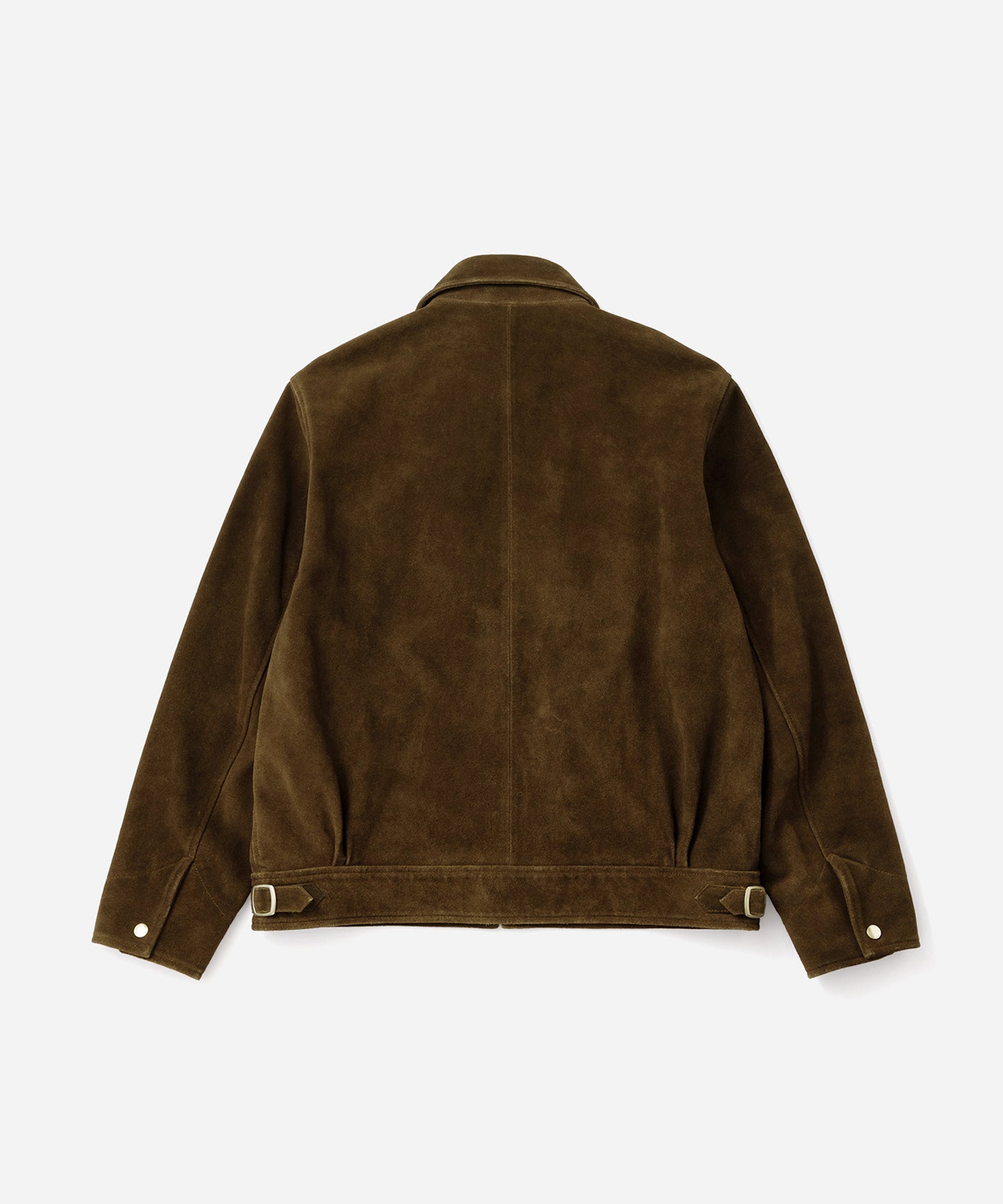 Saturdays NYC Harrison Suede Jacket in Dark Brown
