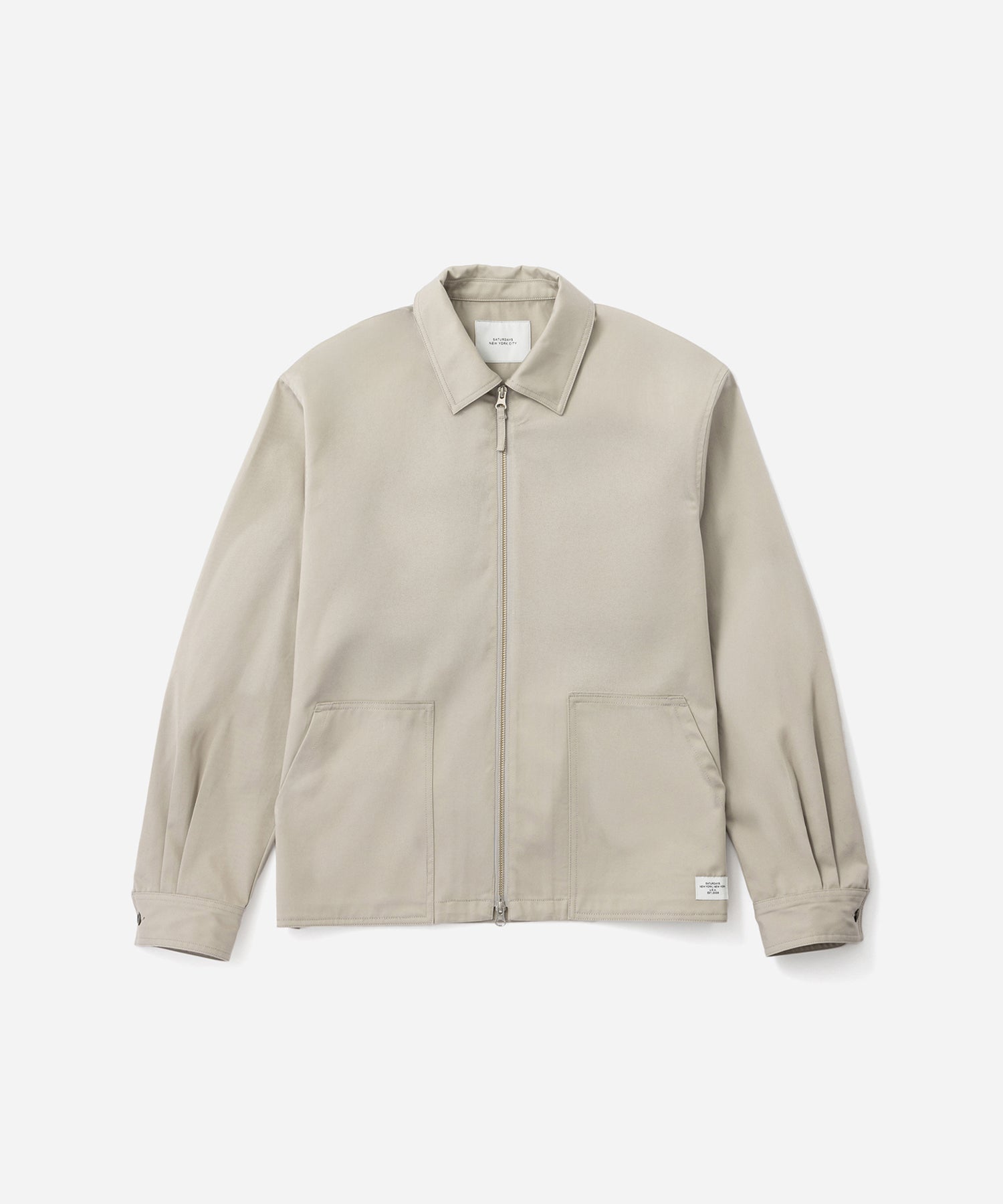 Saturdays NYC Harrison Zip Blouson in Gray