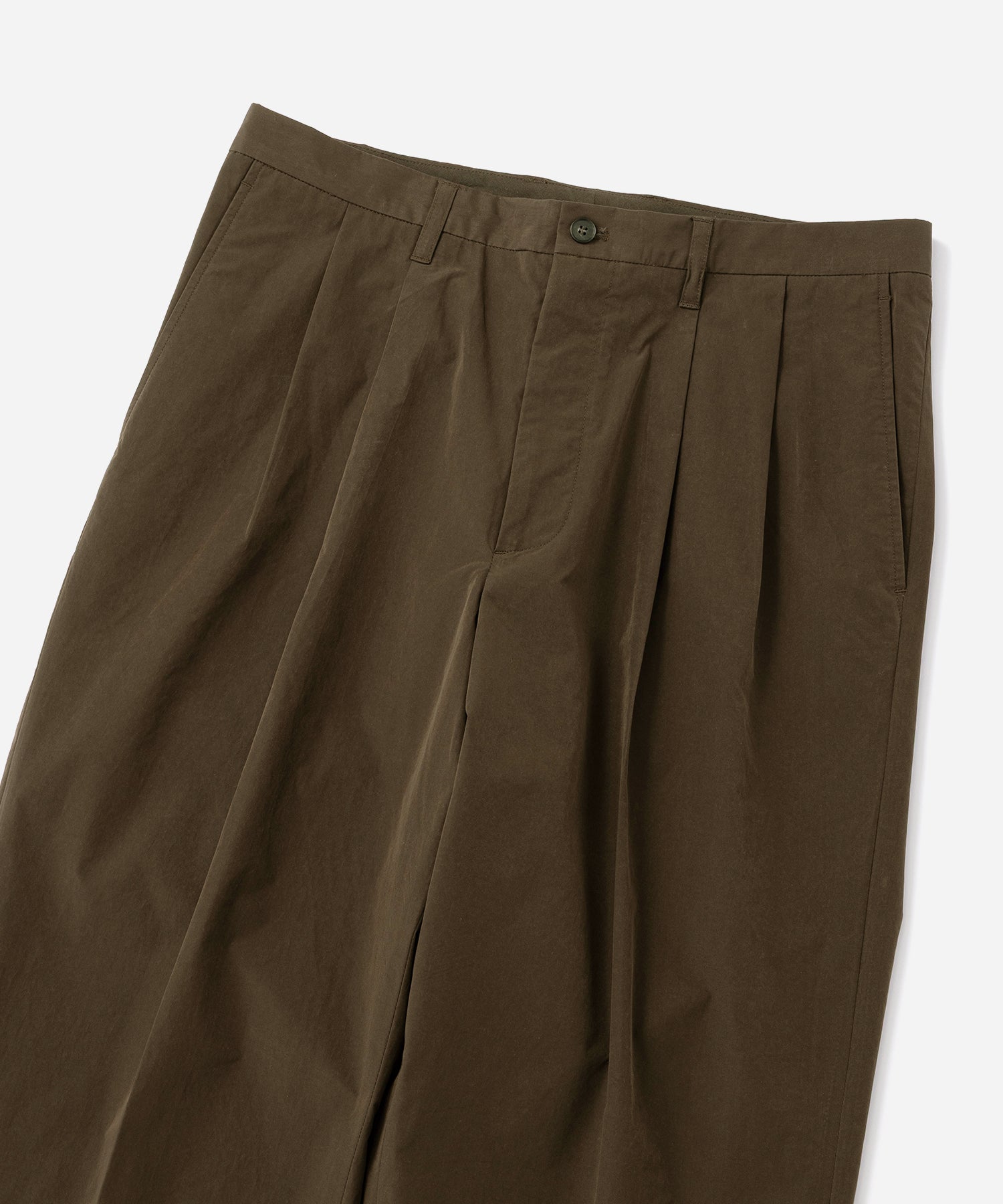 Saturdays NYC George Easy Wear Pant in Dark Brown