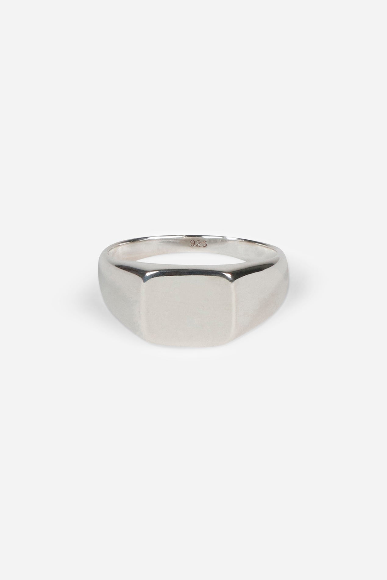 Saturdays NYC Type 009 Square Signet 925 Sterling Silver